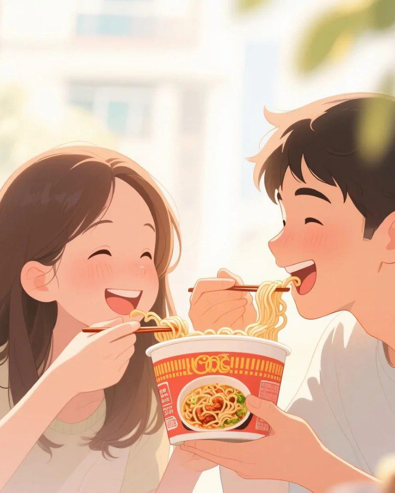 best couple pic cartoon
