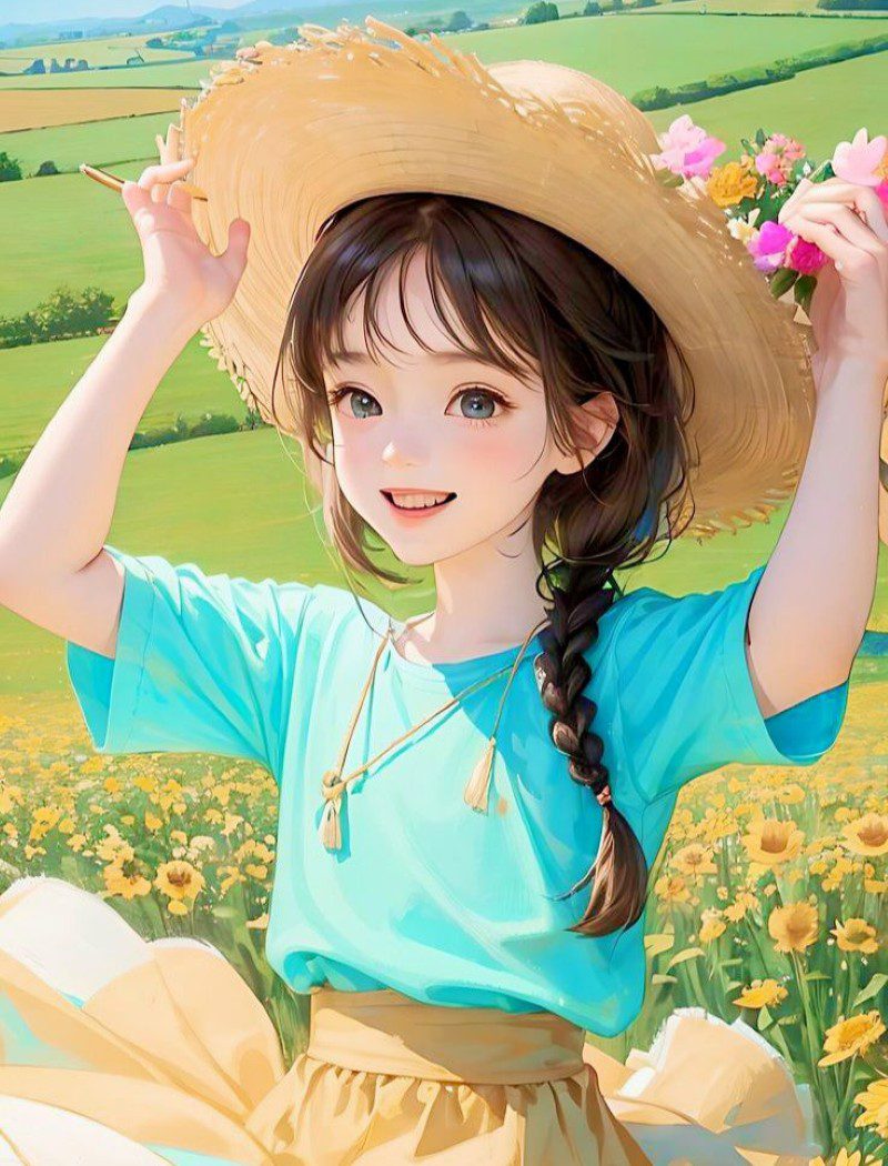 cartoon cute dp for girls