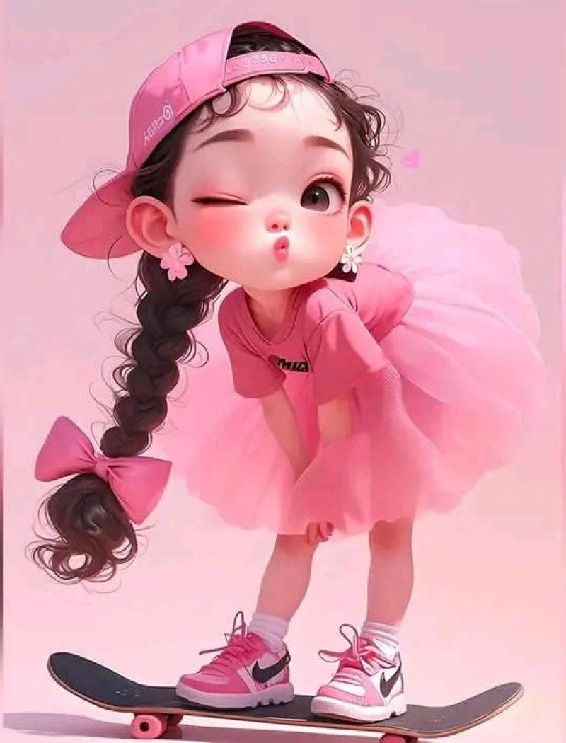 cartoon dp for girls 1