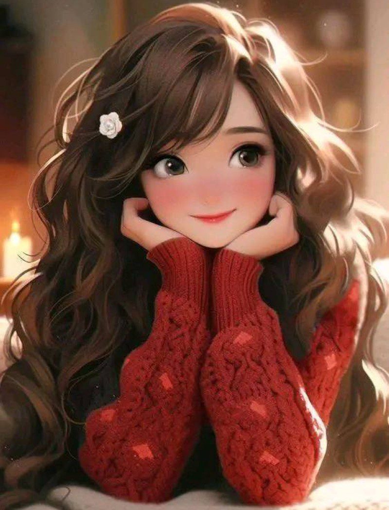 cartoon dp for girls 15