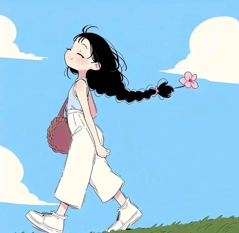 cartoon dp for girls