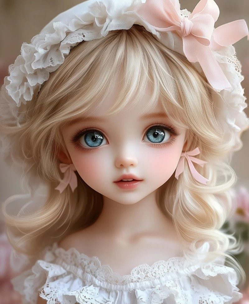 cute baby doll pic