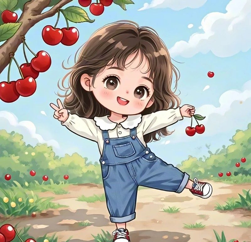 cute girl cartoon pic 11