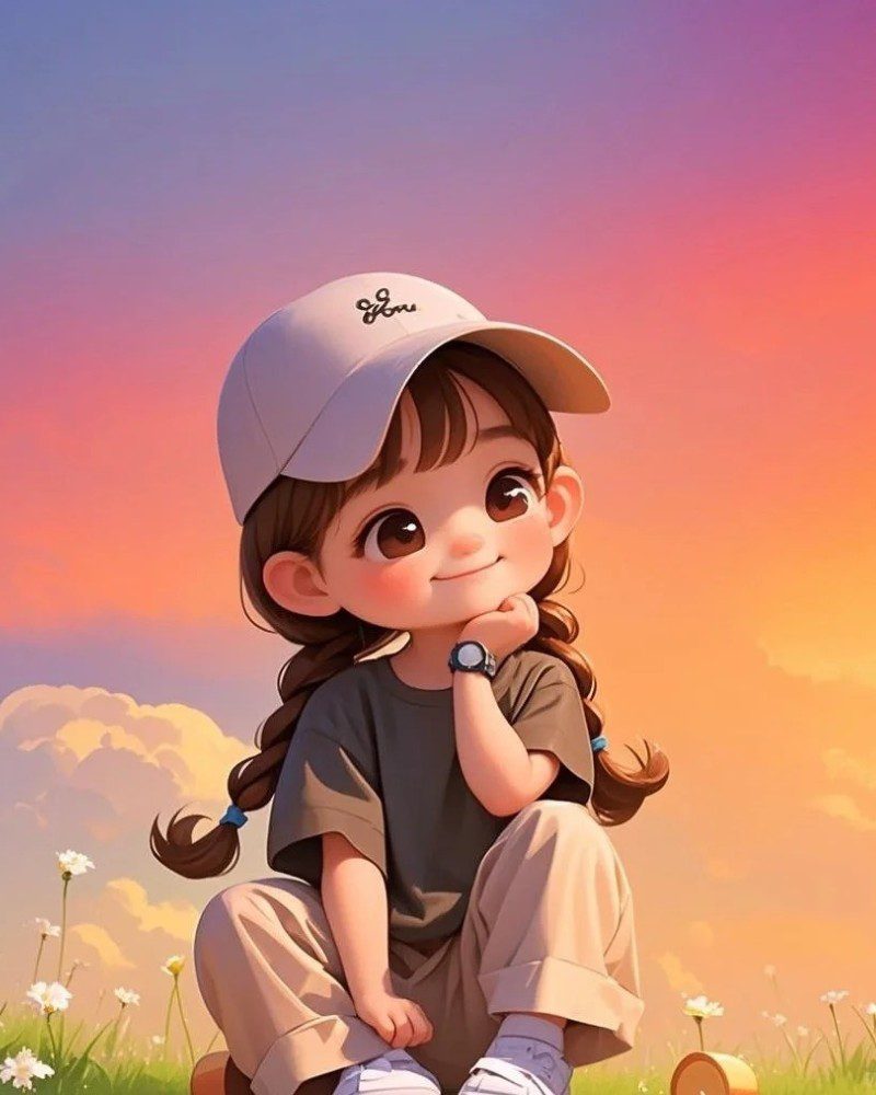 cute girl cartoon pic 14