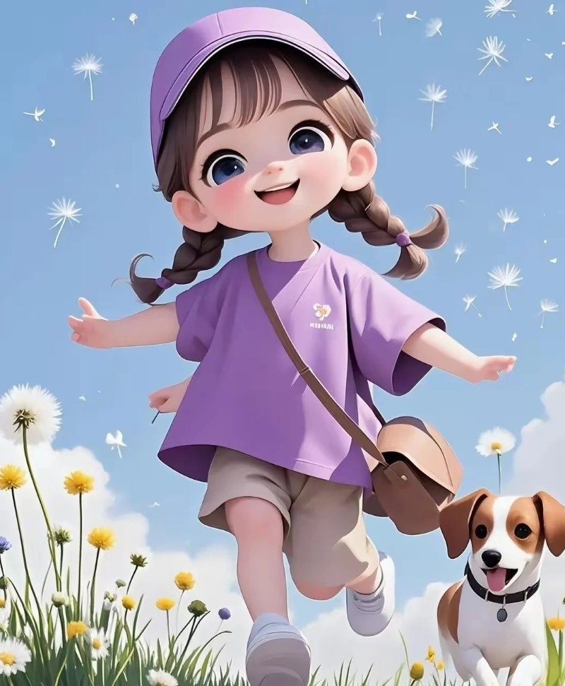 cute girl cartoon pic 16