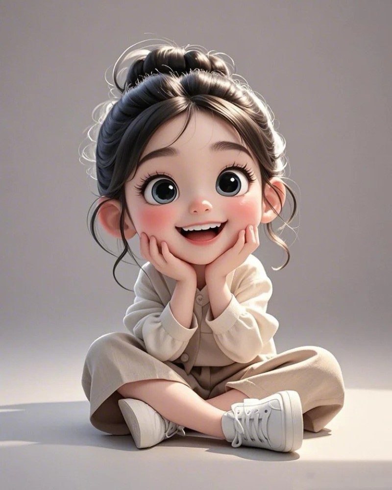 cute girl cartoon pic 2
