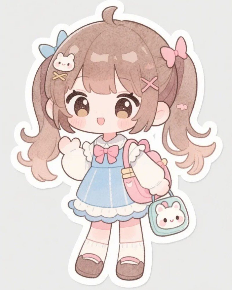 cute girl cartoon pic 3
