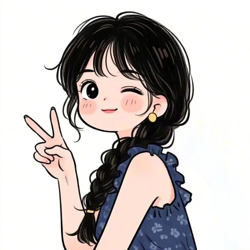 cute girl cartoon pic 8