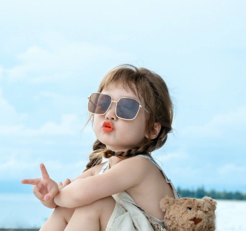 cute girl with teddy bear profile pic 12