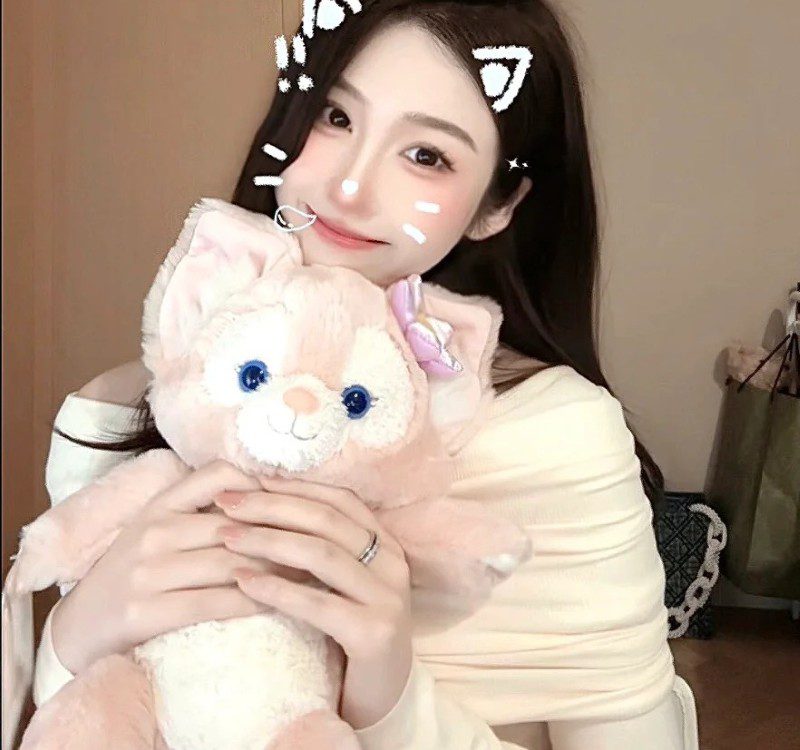 cute girl with teddy bear profile pic 25