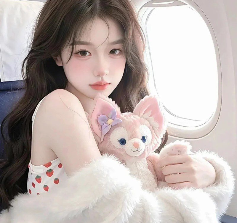 cute girl with teddy bear profile pic 31