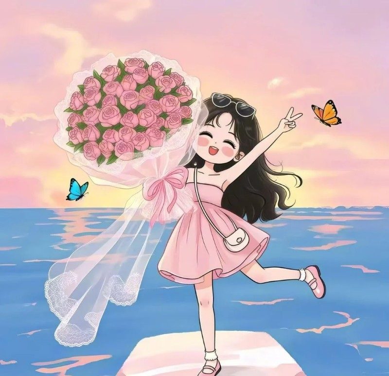 dp for girls cartoon 10