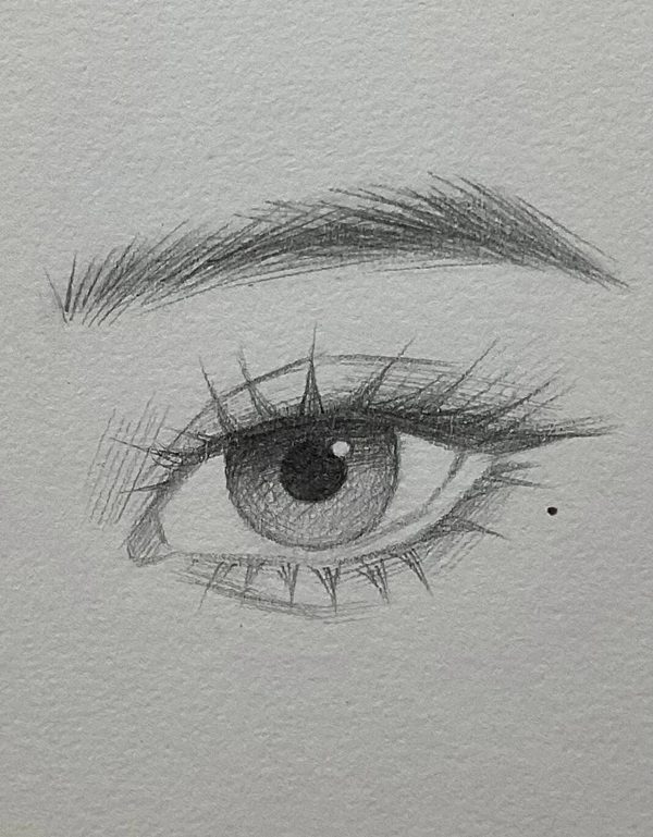 girl eyes pic dp 34