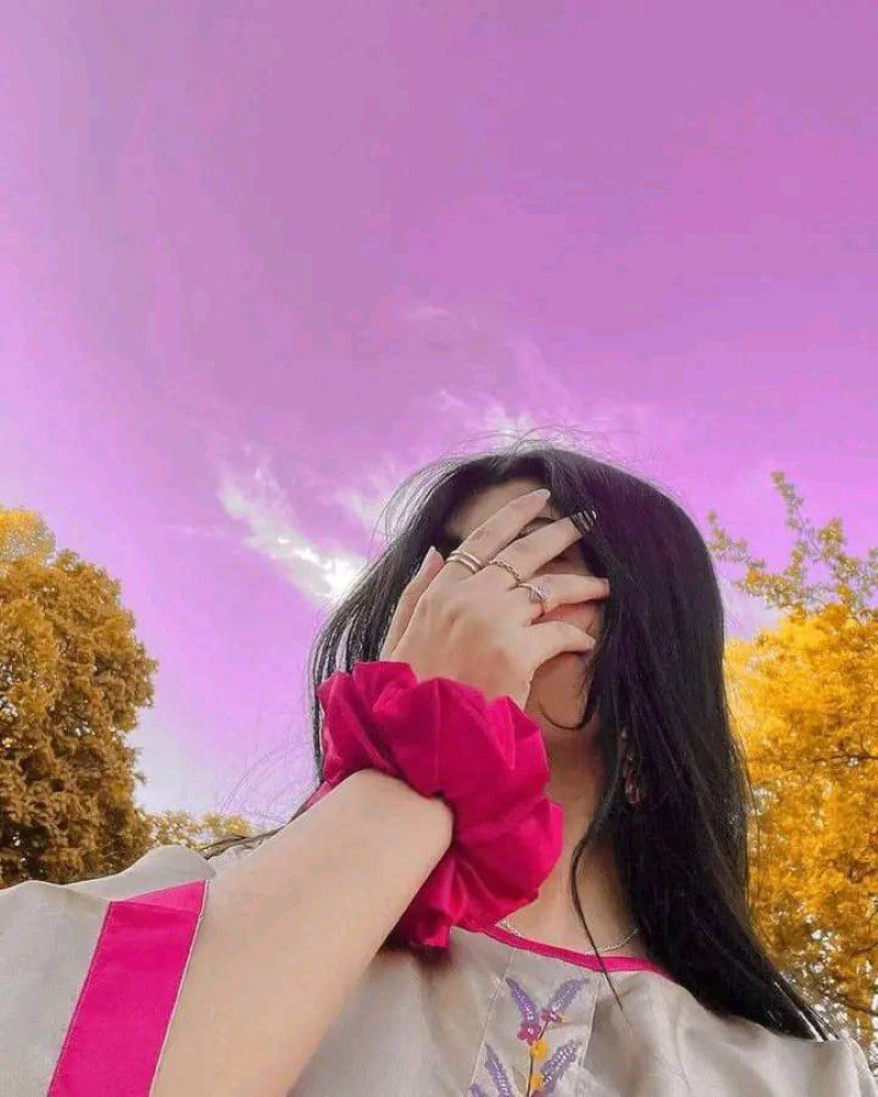 instagram dp for girls hidden face 19