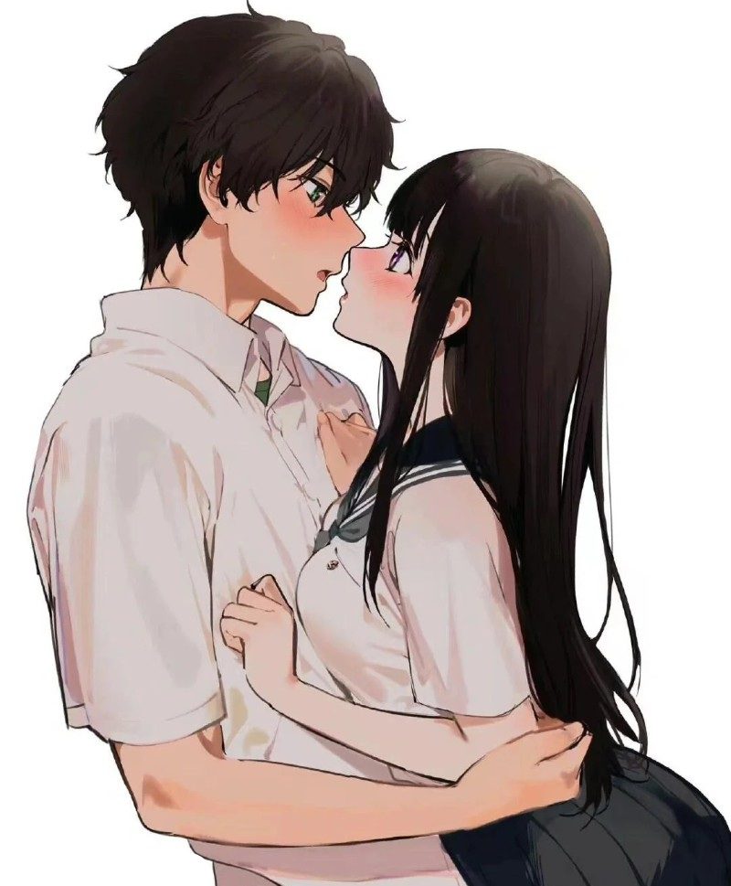 romantic cartoon couple pic 13