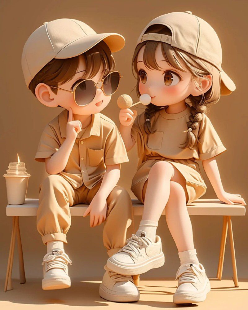 romantic cartoon couple pic 27