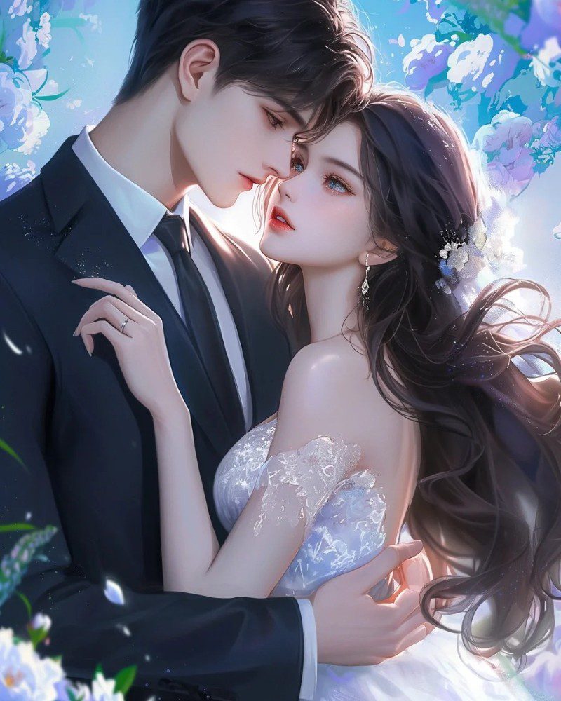 romantic cartoon couple pic 33