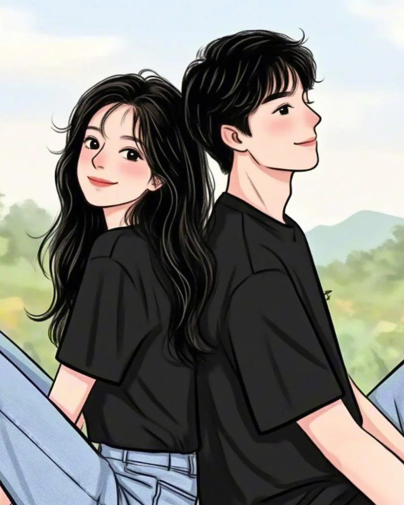 romantic couple pics cartoon